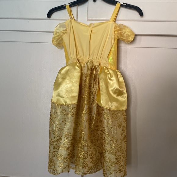 DISNEY 💛PRINCESS "BELLE"💛 COSTUME DRESS SIZE 4-6X 🌟NWOT🌟 - Picture 10 of 14